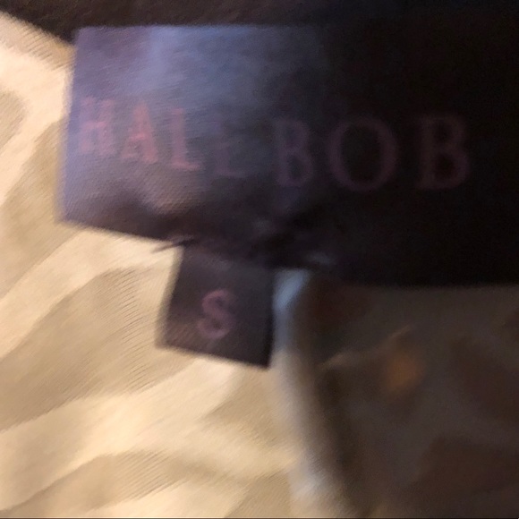 HALE BOB SHEER BURNOUT VELOUR BLOUSE - Picture 5 of 6